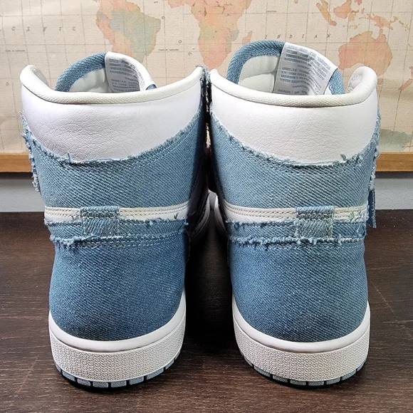 BRAND NEW Nike Air Jordan 1 Retro High OG Denim Men's Size 10.5 - Picture 8 of 12